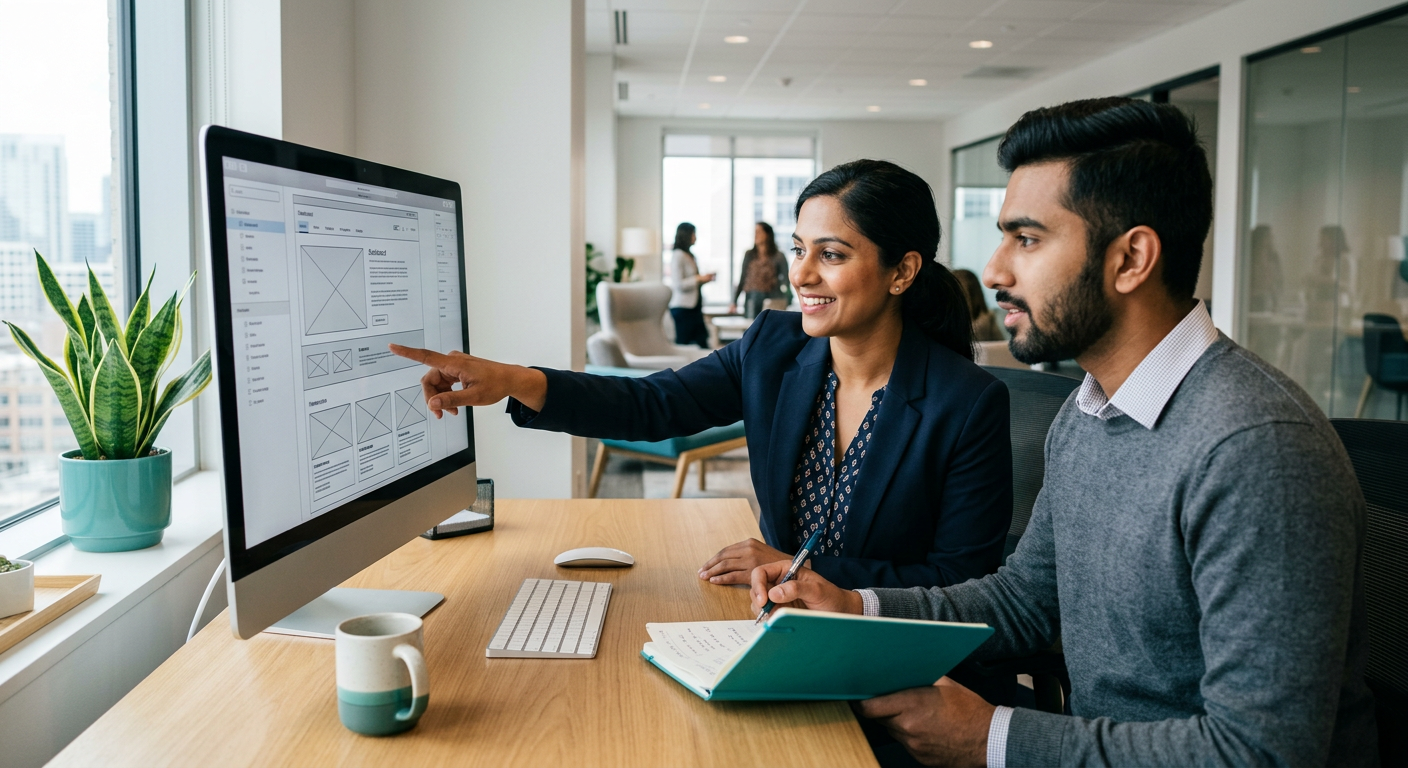 Two Developers fixing Tabbing Order issue on a Website